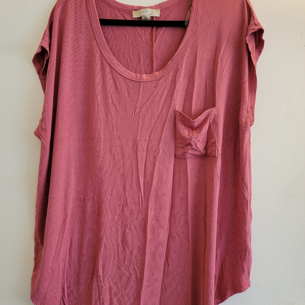 Pink shirt